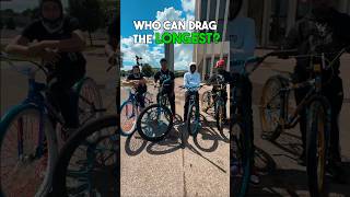 Who Can Wheelie Drag The Longest✅ bikelife wheelie rideout [upl. by Karlise]