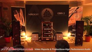 Nordost Cables Odin 1 vs Odin 2 live listening test and demo THE Show Newport [upl. by Delgado171]