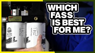 FASS Fuel Air Separation Systems Overview Which FASS Is Best 4 Me [upl. by Leeland]