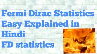 fermi dirac statistics in hindi [upl. by Bruckner116]