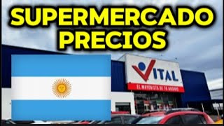 Asi son los precios en el supermercado mayorista VITAL en argentina [upl. by Franciska]