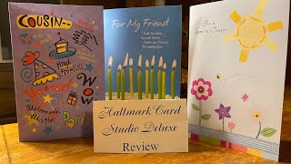 Hallmark Card Studio Deluxe Review Is it worth your money [upl. by Suryc]