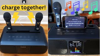 BONAOK Bluetooth Microphone UNBOX amp REVIEW  Karaoke Mic With Speaker [upl. by Dyob]