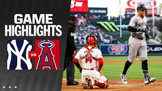 Yankees vs Angels Game Highlights 53024  MLB Highlights [upl. by Utley]