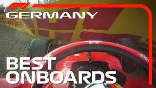 Best Onboards  2018 German Grand Prix [upl. by Mitch51]