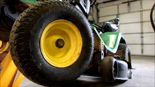 John Deere STX38 Deck Belt [upl. by Rossen]