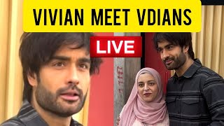 ViVian Dsena Live Twitter X Space VIVIAN MEET VDIANS [upl. by Pavior416]