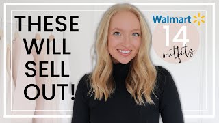 Massive Walmart Try on Haul Styling 14 Spring Outfits Items under 35 [upl. by Yelnet]