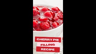 Cherry Pie Filling Recipe  Homemade Cherry Topping made from fresh Cherries shorts cherrypie [upl. by Scully317]