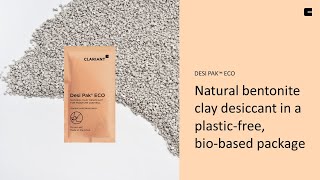 Desiccant Desi Pak ECO natural bentonite clay [upl. by Diaz535]