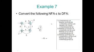 Lecture 9 Converting NFAEpsilon to DFA [upl. by Klemens]