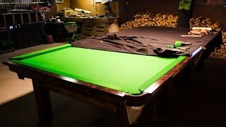 How I Built My Snooker Table [upl. by Lecroy312]