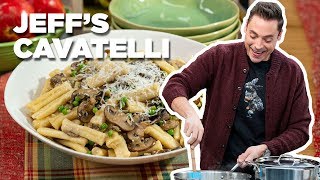 FROMSCRATCH Pasta and Mushroom Butter Sauce with Jeff Mauro  The Kitchen  Food Network [upl. by Sherry]