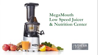 MMV700S MegaMouth Vertical LowSpeed Juicer [upl. by Iverson]