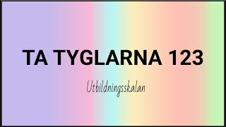 Ta Tyglarna 123 Dressyr  Form Böjning Sidvärtsrörelser  Utbildningsskalan med tidskoder [upl. by Eesdnyl]