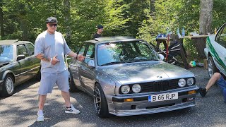 BMW E30 fest 2022 Predeal România [upl. by Naejarual]