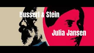 Julia Jansen  Stein and Husserl on Valuing  SHII 2021 [upl. by Eedak]