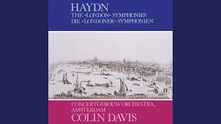 Haydn Symphony No 104 in D Major HobI104  quotLondonquot  3 Menuet Allegro [upl. by Auop]