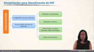 Programa de Alimentação dos Trabalhadores PAT  Aula 01 [upl. by Danny]