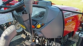 The Basics Starting the Massey Ferguson 1700 Premium Series Hydrostat Compact Tractor [upl. by Mallon]