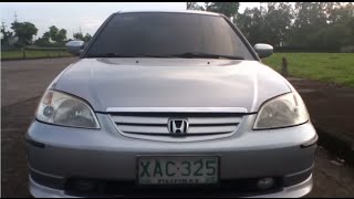 2002 Honda Civic Review Start up InDepth tour Engine [upl. by Sualakcin]