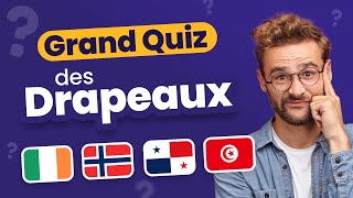 QUIZ des Drapeaux  60 pays à identifier [upl. by Norri76]