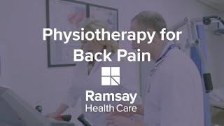 Physiotherapy for Back Pain [upl. by Anival]