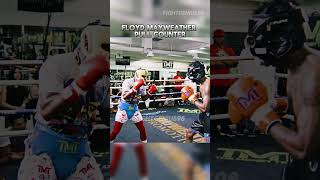 Floyd Mayweather counter 📝🥊 shorts boxing boxingtraining boxer [upl. by Lednek]