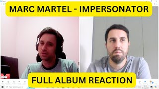 Two British Men React to Marc Martel  Impersonator Full Album Reaction [upl. by Allimac]