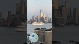 Crystal Serenity Sails from New York City  September 14 2024 crystalserenity [upl. by Necaj]