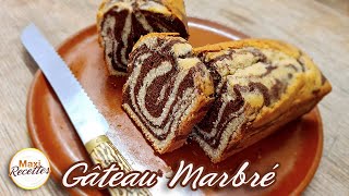 Gâteau Marbré  Recette Facile et Rapide [upl. by Fasano]