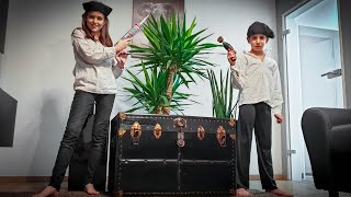 Restoring 100 years old Steamer Trunk [upl. by Encratia630]