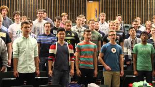 Penn State Glee Club Rehearsal  Fight Song Clip [upl. by Madi]