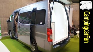 【キャラバンイゾラ：レクビィ】シャワールームがあるふたり旅用キャラバンバンコンキャンピングカー Japanese campervan campingcar [upl. by Ayanet329]