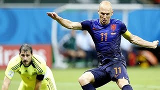 Arjen Robben vs Spain World Cup [upl. by Filberto]