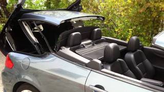 Smarttop Verdecksteuerung Peugeot 307 CC Roof operating [upl. by Hansen]