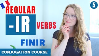 How to conjugate IR Verbs  Present tense  French Conjugation Course  Lesson 5 [upl. by Baskett557]