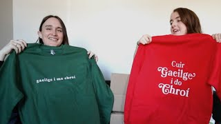 I made MERCH 😍 Gaeilge i mo chroí [upl. by Rebane162]