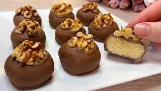 Only four ingredients no bake dessert Gluten free almond truffles everyone will love [upl. by Arriet]