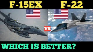 F22 VS F15EX FIGHTER JETS SPECIFICATIONS COMPARISON [upl. by Yruoc167]