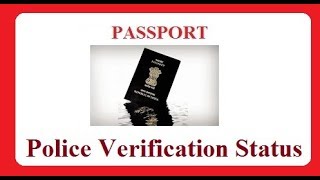 How to Check Passport Police Verification Status Online [upl. by Occor507]