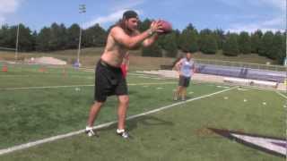 Thomas Morstead  2011 Pro Workout  Kohls Kicking Camps [upl. by Ardnu]