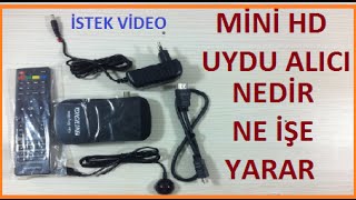 Mini HD Uydu Alıcısı Nedir Nasıl Bağlanır Full HD Uydu Alıcısı [upl. by Nerte]