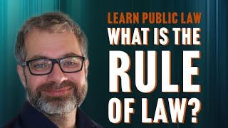 What is the rule of law [upl. by Abramson509]