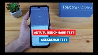 Xiaomi Redmi Note 8 Test Antutu Benchmark And Geekbench [upl. by Bebe578]