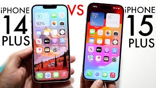 iPhone 15 Plus Vs iPhone 14 Plus Comparison Review [upl. by Raynold336]