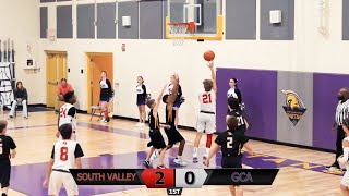 Nov 16 2022 South Valley Junior High 7th Boys Basketball at GCA  Full Game 4K [upl. by Auohs705]