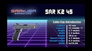 SAR K2 45 Unboxing and Review [upl. by Nahtad]