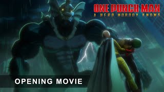 ONE PUNCH MAN A HERO NOBODY KNOWS  Opening Movie Trailer [upl. by Geoff]