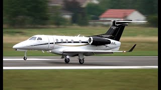 Synair Embraer Phenom 300 FHMML ✈ Landing Start Up and Take Off [upl. by Mari]